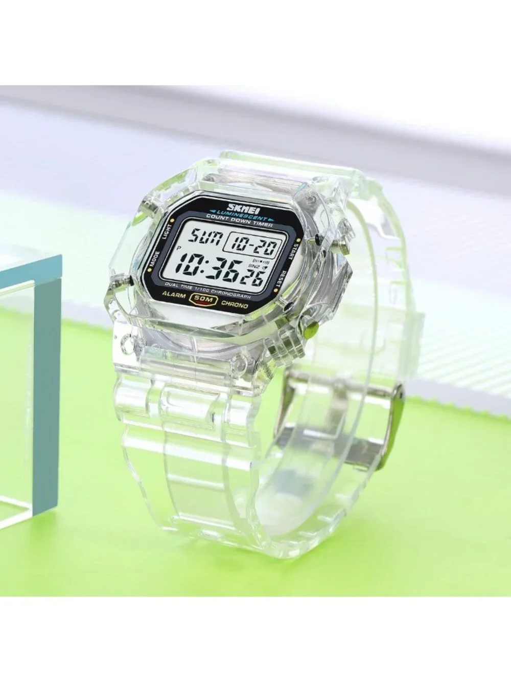 Men's Military Digital Sports Watch - 50M Water Resistant Unisex Timepiece